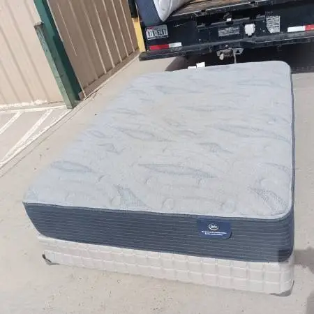 Used queen mattress and box spring