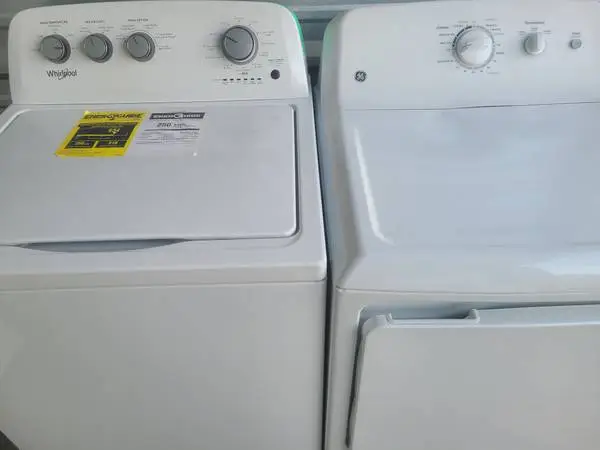 Washer and dryer