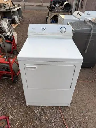 Maytag White Electric 220 Plug Dryer For Sale $100 Or Best Offer