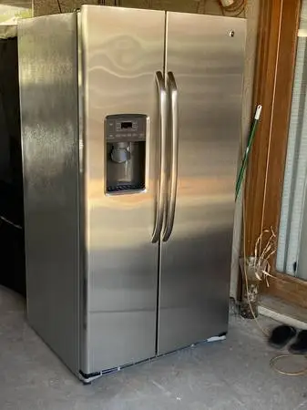 👉👀 GE STAINLESS STEEL SIDE BY SIDE REFRIGERATOR