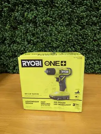 RYOBI
ONE+ 18V Cordless 3/8 in. Drill/Driver Kit with 1.5 Ah Battery and Charger