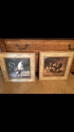 Framed Chicken pictures