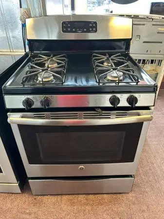 GE Gas Stove Stainless Steel