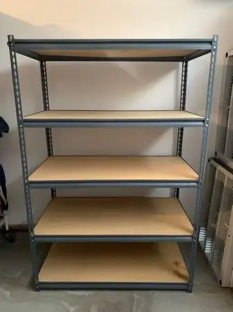 5-shelf Heavy duty Adjustable Metal Shelving Unit