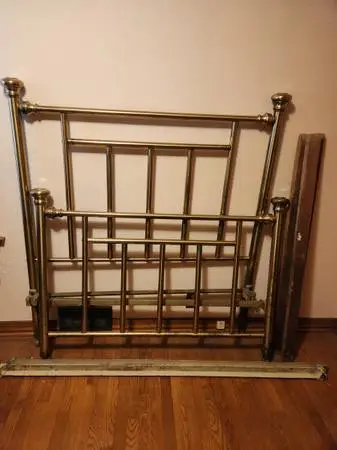 Antique Brass Bed