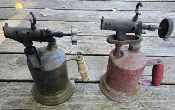 2 Antique Blow Torches