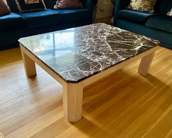 Marble Top Coffee Table