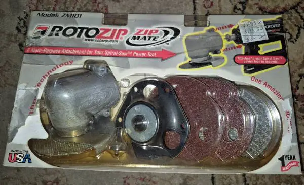 NEW RotoZip Zip Mate Attachment ZM101 For Metal, Masonry, Tile & More