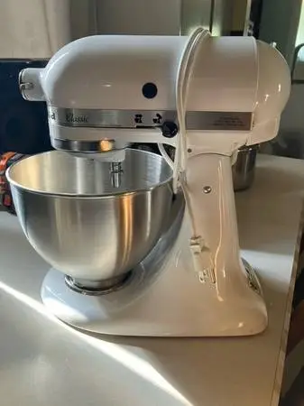 KitchenAid Tilt Head Mixer with Wire Whisk and Bowl