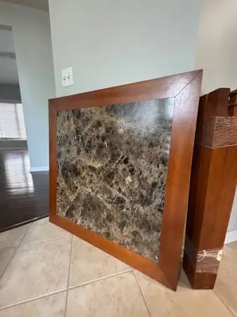 Dining room table with 4 chairs