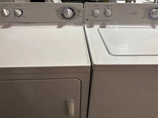 Ge washer and dryer super capacity very nice.