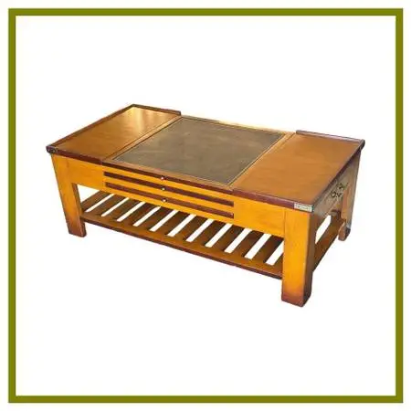 French Saint Martine Games Coffee Table