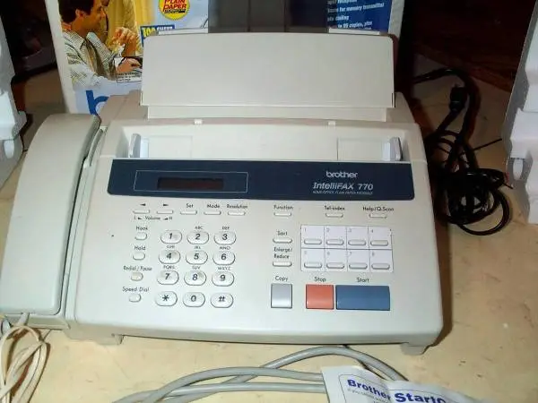 FAX MACHINE Brother Intellifax-770 SCANNER COPY for Computer use