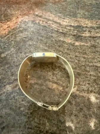 14k MANS SOLID GOLD WATCH Lucien Piaccard