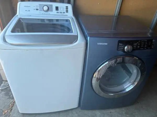 washer washing machine and electric dryer can deliver