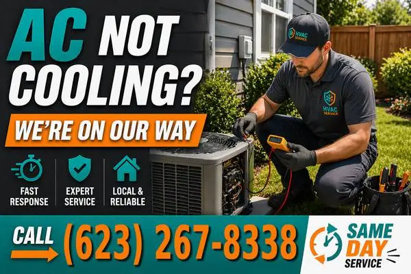 ❄️ AC Not Cooling? HVAC Problem? — We Show Up & Repair It