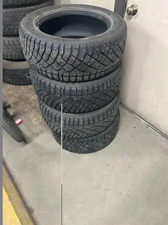 STUDDED 225/55R17 tires