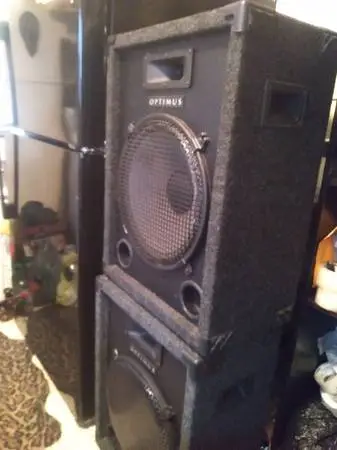 2) OPTIMUS Huge Floor Performance Speakers
