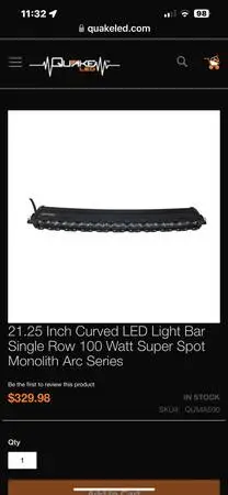 NEW LED Light Bar
