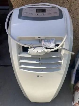 Air conditioner, portable, clean, quiet,10k btu,LG,110v