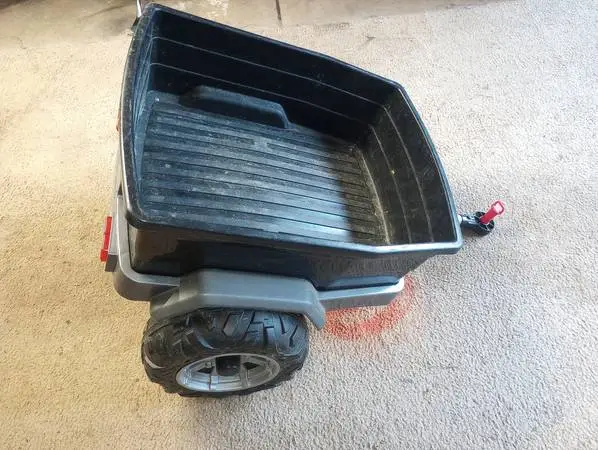 Utility trailer for kids power vehicles