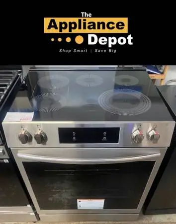 New Frigidaire Electric Slide-in Range