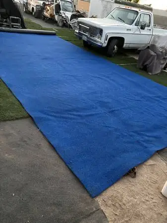 🔥3 Rolls Left BLUE TURF – 13 Wide  45 Long *Premium*🔥