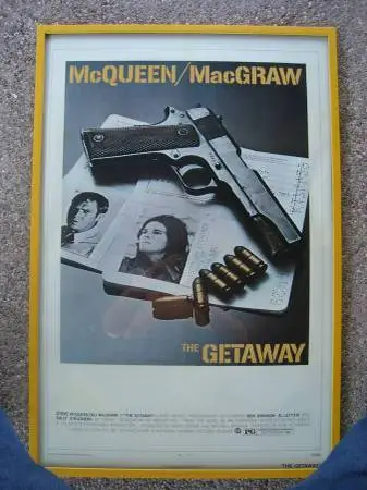 Steve McQueen Original MINT Posters (The Getaway&Junior Bonner -