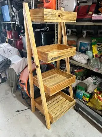 NEW Four Tier Display Rack