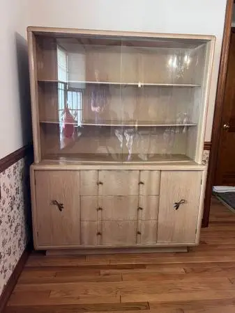 Mid-century Modern (MCM) China Cabinet (Unrestored)