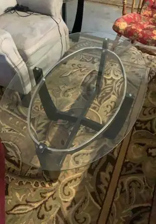 Glass Top Coffee Table