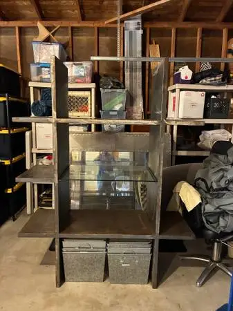 Custom Metal Shelves
