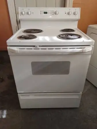 G.e electric stove, free delivery and setup