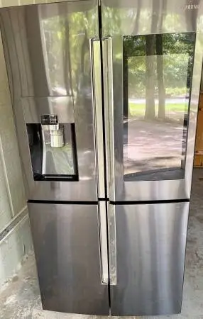 Samsung Flex 4 Door Family Hub Refrigerator (Black Stainless Steel)