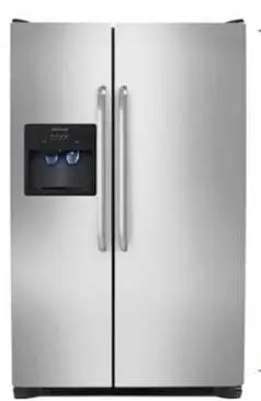 Refrigerator: Frigidaire model ffhs2611pfaa Side by Side
