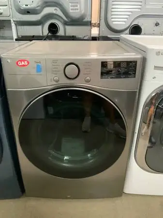 **LG GRAPHITE GRAY FRONT LOAD 7.4 CU FT GAS DRYER**ON SALE NOW**