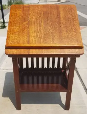 Solid Oak ( Tiger Oak ) Podium / Bible Display