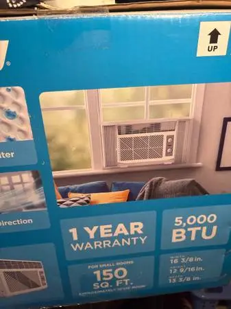 Danby new in box 5000 btu AIR CONDITIONER window unit