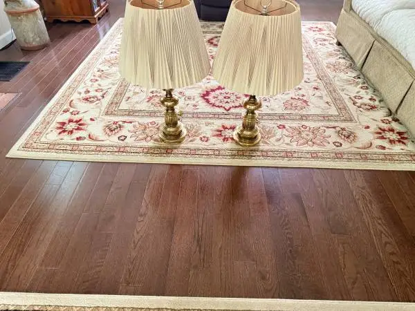 Pair of Table brass lamps
