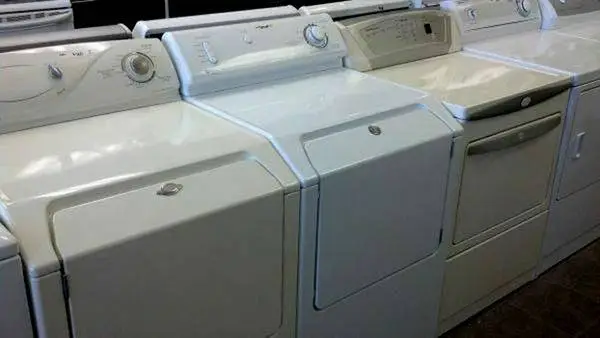 Large capacity gas & electric dryer units