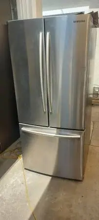 Samsung Stainless 3 Door Refrigerator 30Wide.