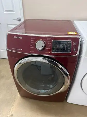GSGV- SAMSUNG FRONT LOAD DRYER WITH 90 DAY WARRANTY