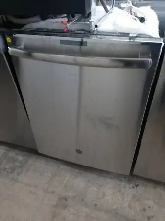 ★GE stainless steel dishwasher with stainless tub