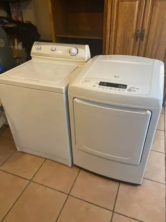 Washer and dryer
