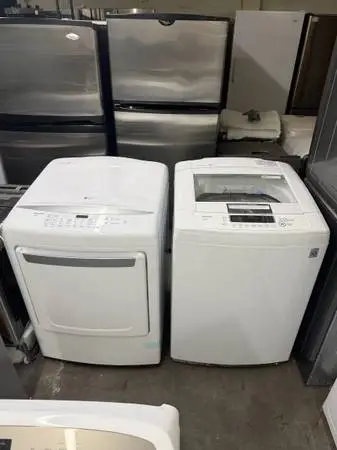 LG top load Washer & Dryer