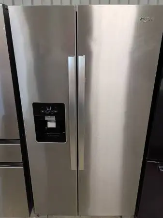 Whirlpool stainless refrigerator