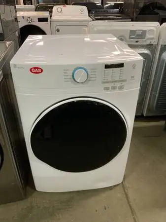 **CRITERION WHITE FRONT LOAD 7.4 CU FT GA SDRYER**ON SALE NOW**
