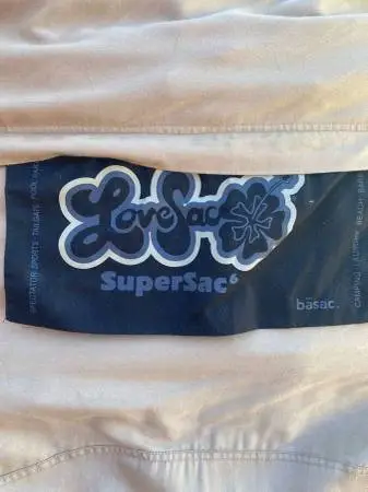 Lovesac Supersac Bean Bag Chair COVER ONLY