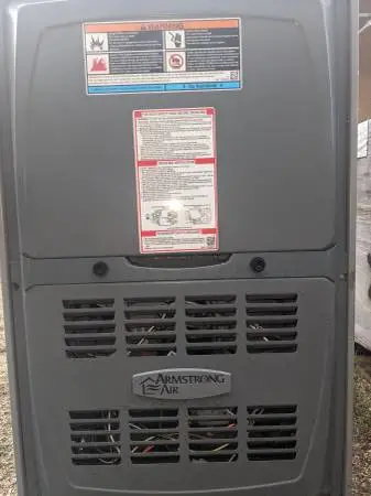 Propane gas heater air handler