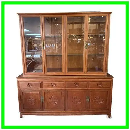 Chinese Ming Style Rosewood Display Cabinet